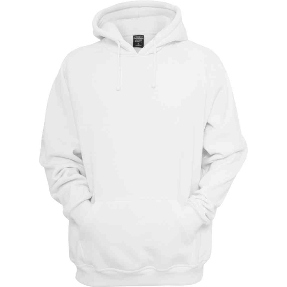 Urban Classics Urban Classics Blank Kapuzenpullover hoodie WeiB Attitude Deutschland